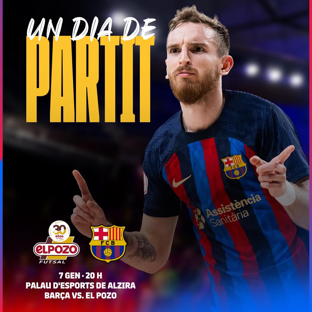 futsalplanet1's tweet photo. https://t.co/qBXqaoGZQI
#futsal #barca #elpozo https://t.co/MQP6jXpZm3
