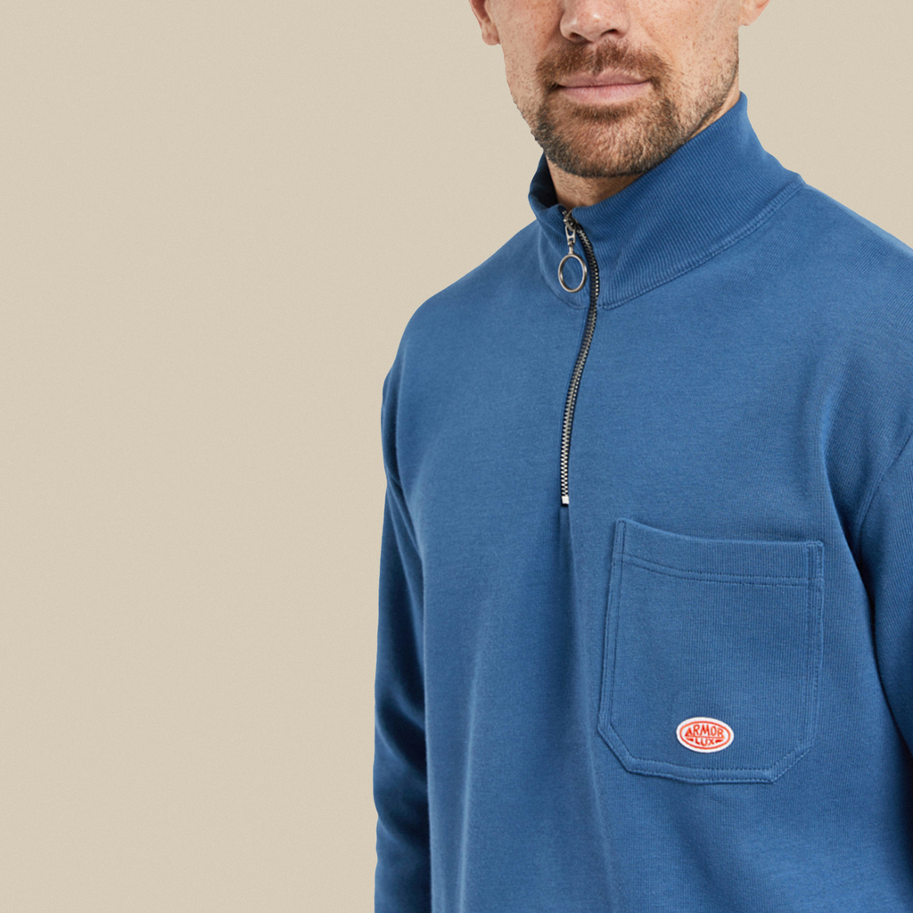 NumberSixLondon's tweet image. Armor Lux Sweat Camionneur Héritage (Libeccio Blue)
.
.
.
#armorlux #halfzip #sweat #sweatshırt instagr.am/p/CnHByTxIc3P/