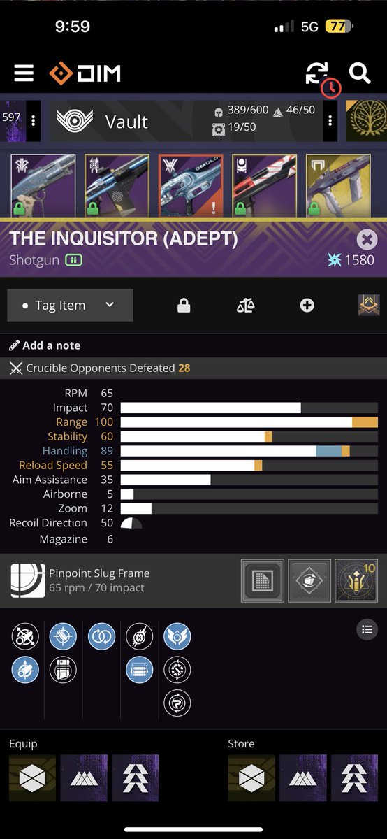 Danny_tran04's tweet photo. @janemba_fps @IFrostBolt Reckon I should grind for gunnoras axe when I got this roll@or nah https://t.co/adf7HNYBym