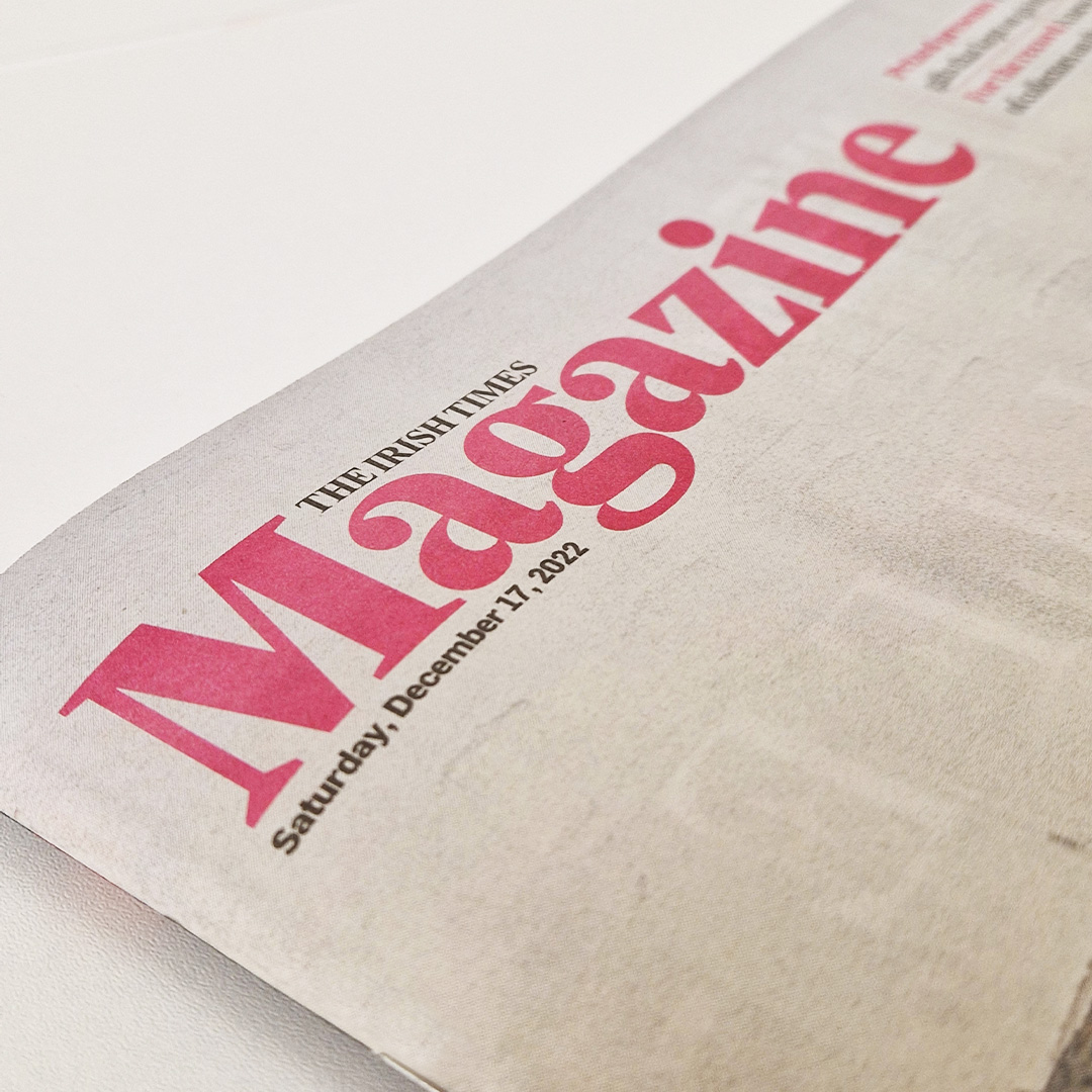 PallasProjects's tweet photo. We're delighted to see our current exhibition Periodical Review 12—Practical Magic mentioned in The Irish Times Magazine 'What's Hot' section! Thank you to @IrishTimesMag for the support.
~
@basicspacedub @artscouncil_ie @DeptCulturelRL 
#artscouncilsupported #IrishArt https://t.co/p3jJczD0v8