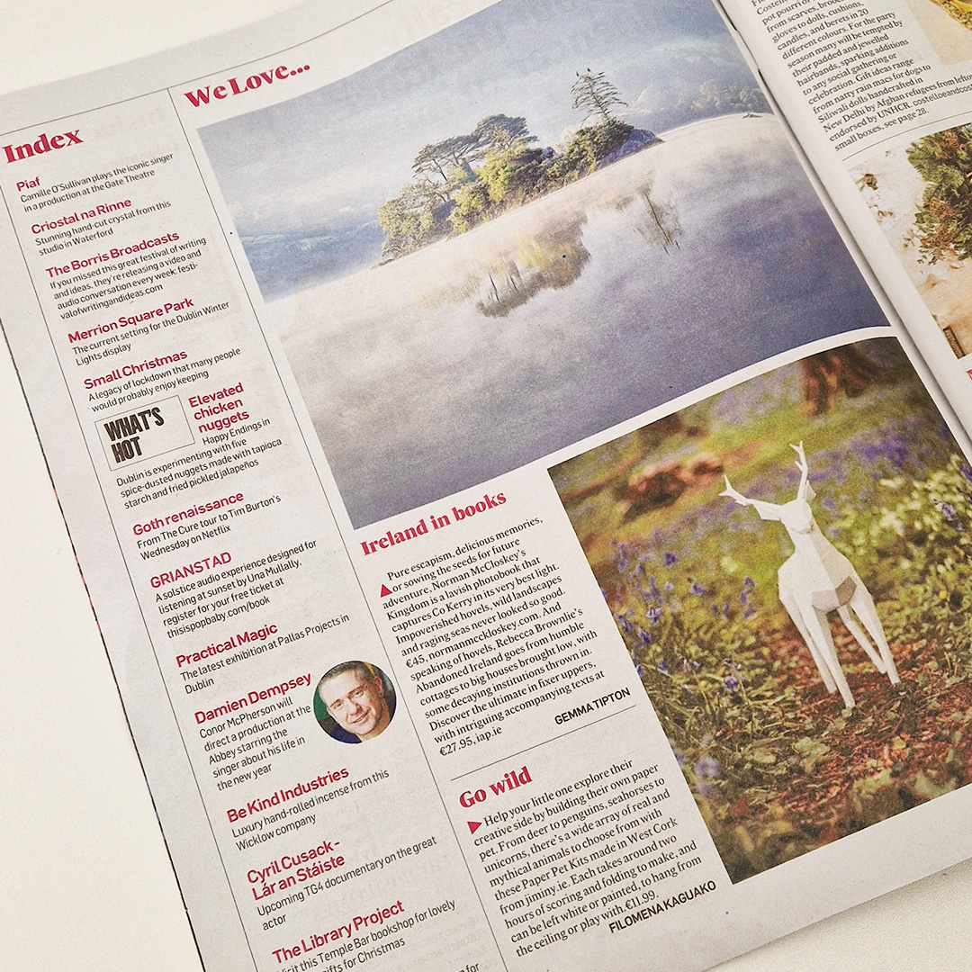 We're delighted to see our current exhibition Periodical Review 12—Practical Magic mentioned in The Irish Times Magazine 'What's Hot' section! Thank you to <a href="/IrishTimesMag/">Irish Times Magazine</a> for the support.
~
<a href="/basicspacedub/">BASIC SPACE</a> <a href="/artscouncil_ie/">The Arts Council / An Chomhairle Ealaíon</a> @DeptCulturelRL 
#artscouncilsupported #IrishArt