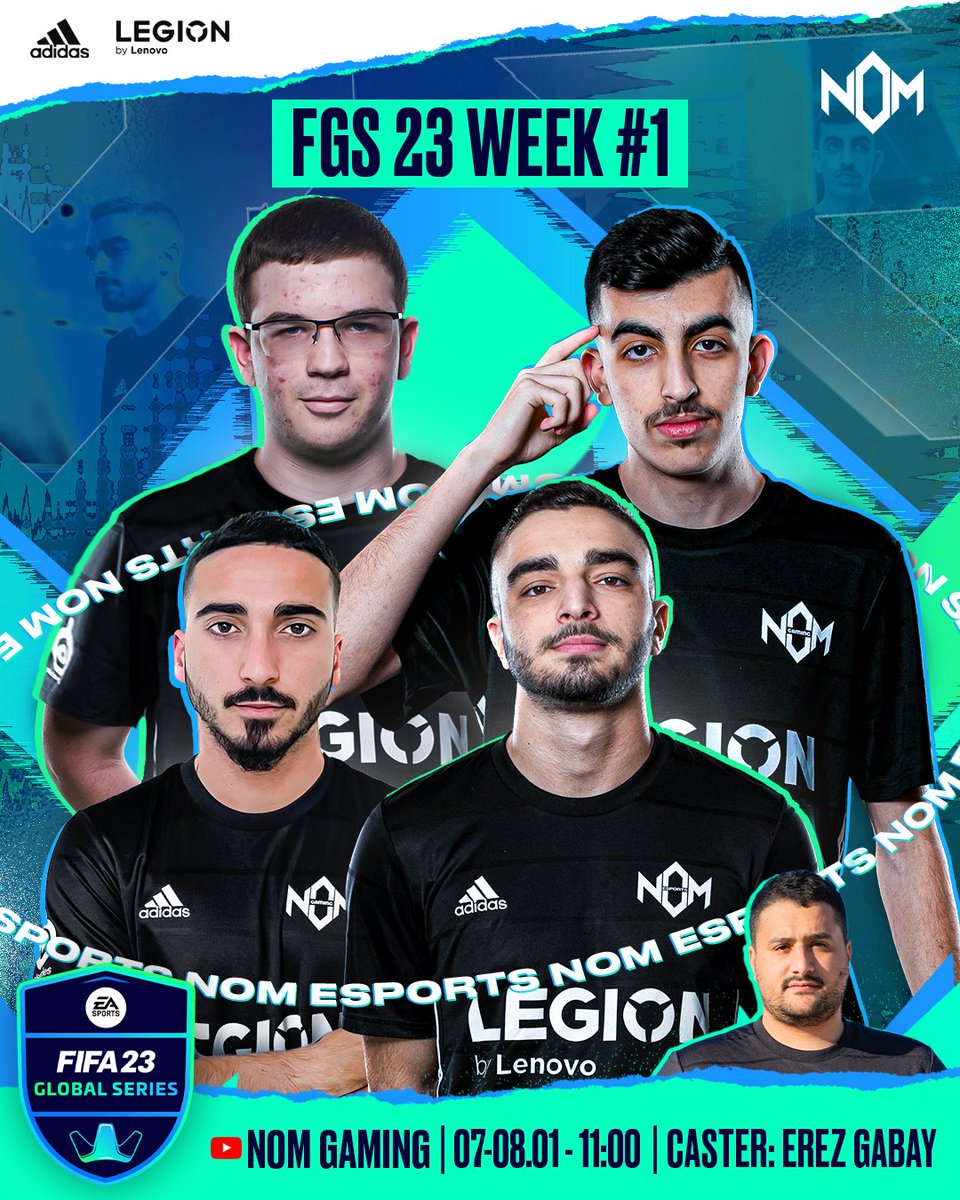 The journey to the FIFA eWorld Cup starts today (07.01)!
Our fifa players - @roeefeldman , @NEissaT14 , @sagites and @Biton10Ofek
will start their way in the eWorld cup qualifiers FGS23 #1 at 1 PM ( ISR Time ). 

#WINOM | #NOMERCY 
@FIFAe @EAFIFAesports