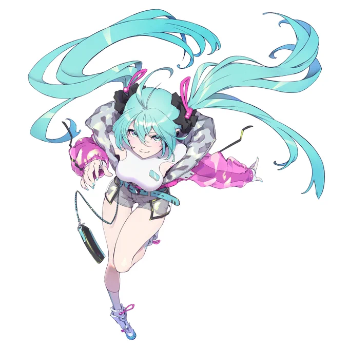 描き初めFA 初音ミク with SOLWA 