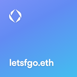 0xdigits_eth's tweet photo. letsfgo.eth now listed for 9.6 eth
https://t.co/cC1F6F7llj
#ENS #ensdomain #EnsNames #LFG #letsfgo https://t.co/Q4ciaXEgde