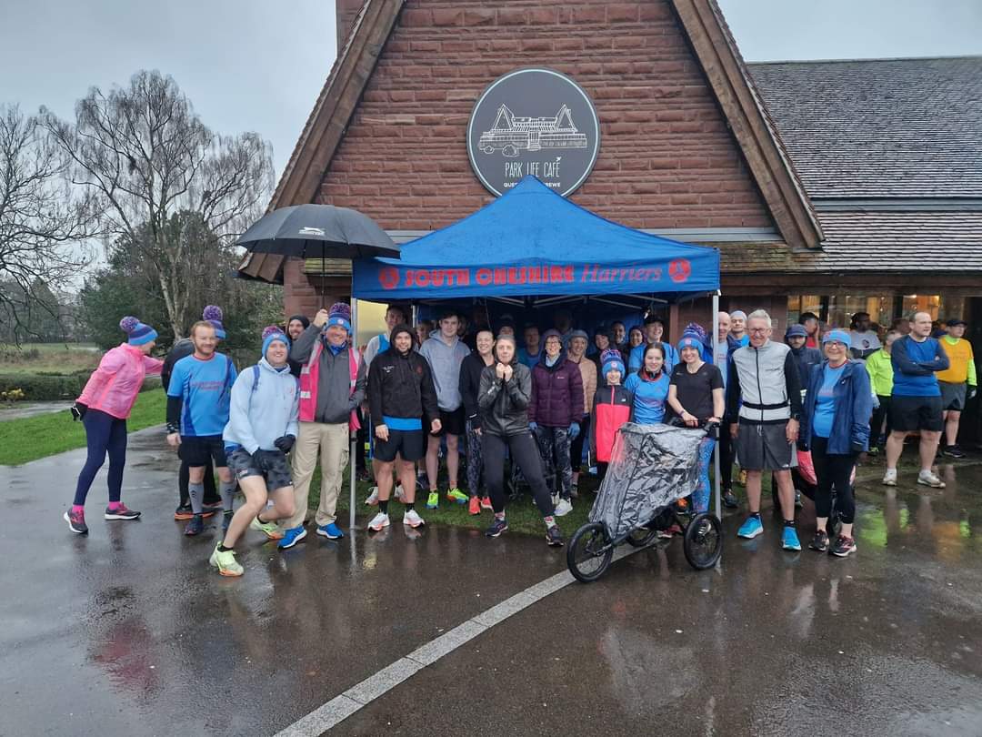 SCHarriers_RC's tweet photo. Well that was a bit of a wet one for our #parkruntakeover !! โ๐
Thanks and well done to those brave enough to run, walk or volunteer at @creweparkrun this morning. That's pure dedication! ๐ช
#loveparkrun #southcheshireharriers #creweparkrun https://t.co/TRswYbrM1k