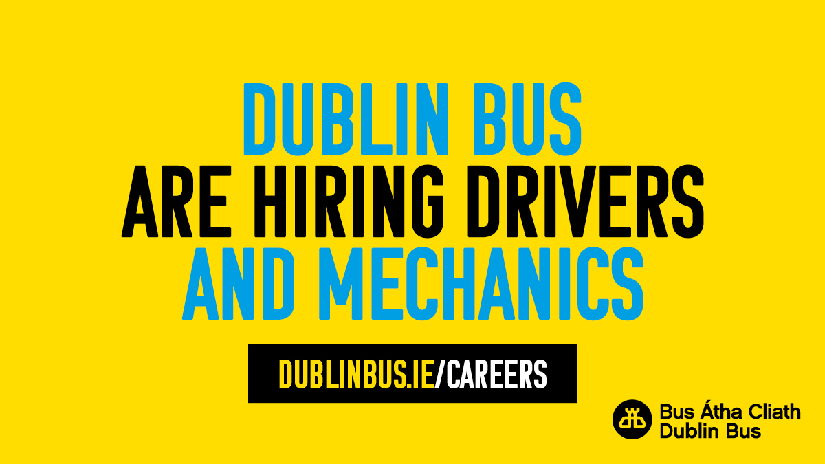New year, new challenge! @DublinBusNews is currently recruiting bus drivers, mechanics and engineering operatives. It's easy to apply &amp; takes only a few minutes.  Join our team 👇 dublinbus.ie/Careers/