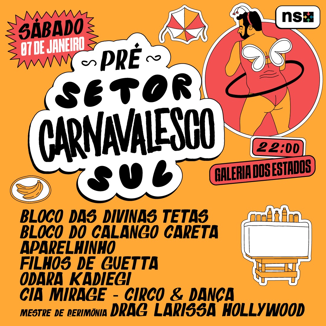 nosetorscs's tweet photo. Começa neste sábado o pré-carnaval do Setor Carnavalesco Sul em Brasília!!

As atrações estão muito boas! Confere aqui 👇🏾!!
#precarnaval
#presetorcarnavalescosul2023 https://t.co/1MrmY3hrdL