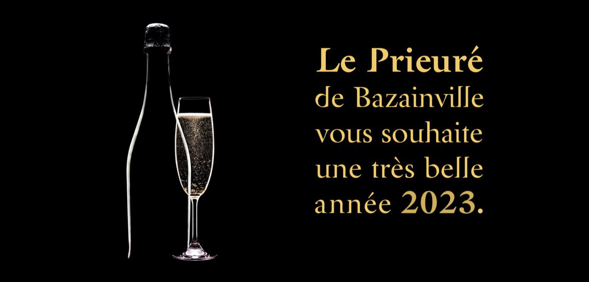 Le_Prieure_78's tweet photo. Nous vous souhaitons tous nos voeux de bonheur pour cette nouvelle année et nous espérons vous retrouver à partir du 20/01 au Prieuré de Bazainville.

#event #yvelinestourisme #maisondhotes #restaurant #bazainville #gastronomie #versailles #payshoudanais #paris #bedandbreakfast https://t.co/D6YmToji0Y