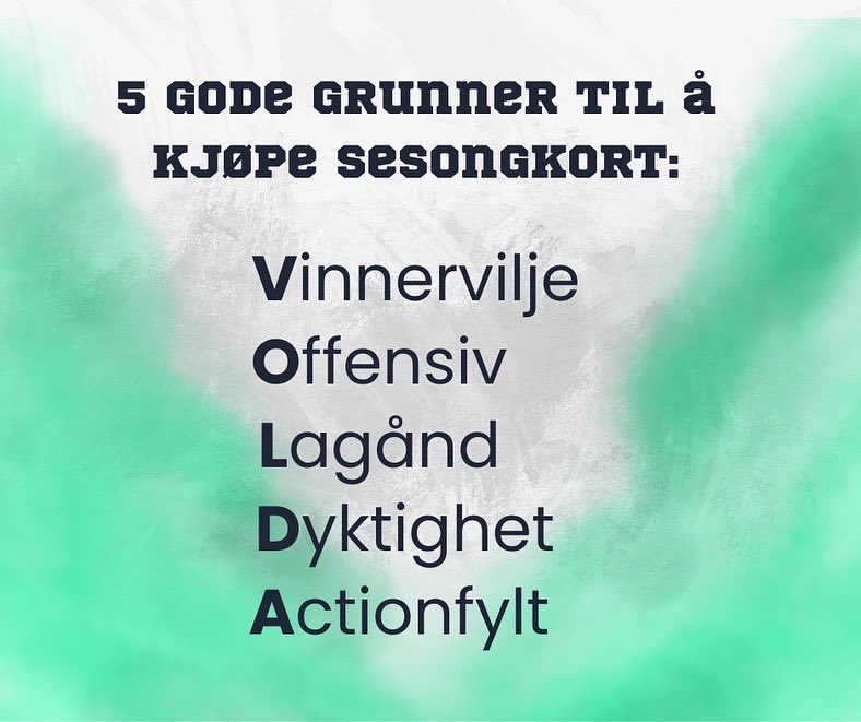Velkommen til å kjøpe sesongkort 2023! 💚

🔗 All info finner du på: 
vti-fotball.no/nyheter/sesong…