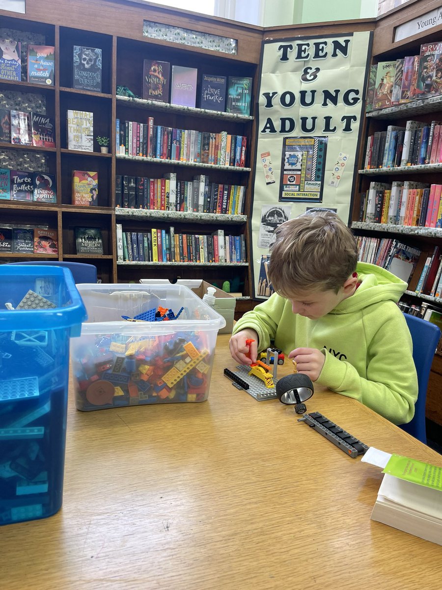 Kat_GPN's tweet photo. @SthubertG We aren’t out spotting any wildlife but we are out to one of our local libraries for Lego club. https://t.co/xiWspiGCxg