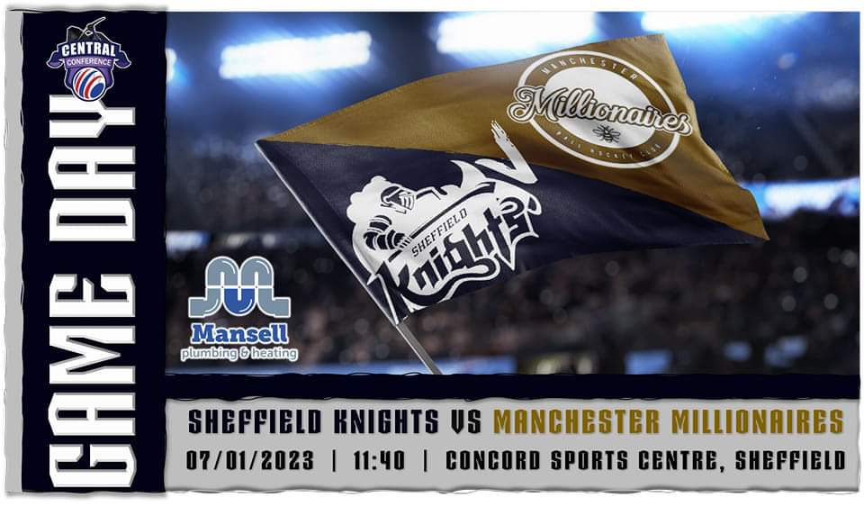 SheffKnights's tweet image. ⚔ G A M E  D A Y ⚔  |  
🤺 🆚️ 💰

Today the Knights take on the Manchester Millionaires Ball Hockey Club at Concord @ 11:40

#KnightsAssemble🤺
