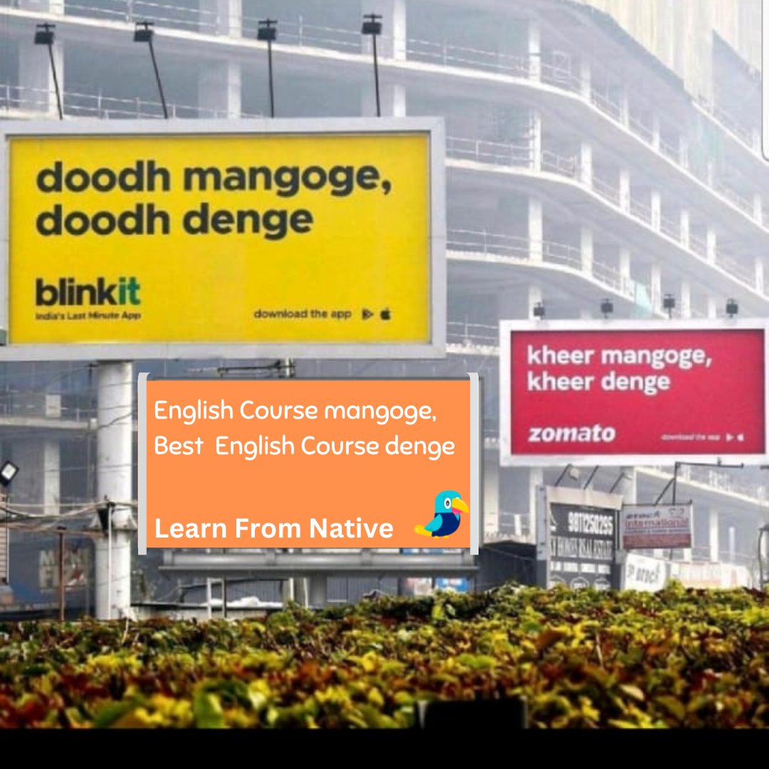 LearnFromNative's tweet image. Catching up with the trend for the Best English Courses in Town brought to you by Learn From Native!

#learnfromnative #bestenglishcourse #learningeveryday #learnenglish #learnfromnativeapp #languagelearning #languageservices