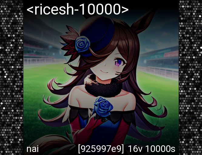 MachinesAreNice's tweet photo. ライス #女の子 #ライスシャワー(ウマ娘) #ライスシャワー #ウマ娘プリティーダービー #ウマ娘 #AI #AIイラスト #NovelAI #NovelAIDiffusion https://t.co/jj4XvdycSm https://t.co/3fCa3roxUZ