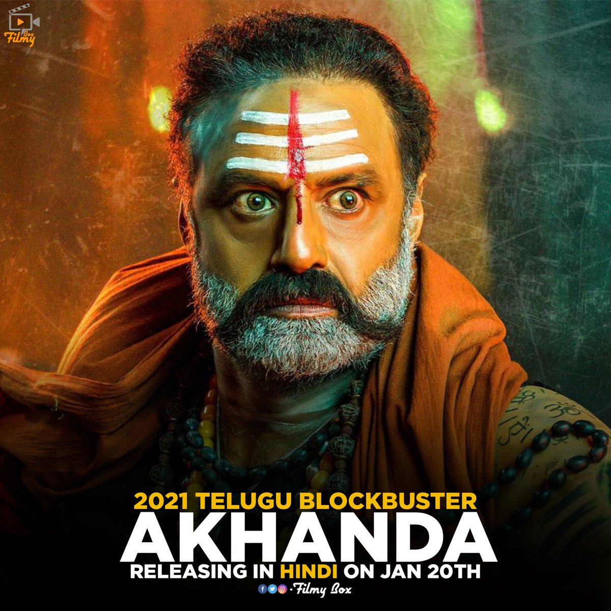 _filmybox_'s tweet photo. #Akhanda in Hindi π₯π₯
#AkhandaInHindi #Nbk #NandamuriBalakrishna #BoyapatiSreenu #trending #tollywood #telugumovie #updates #latesttelugumovieupdates #latestupdates #trendingnow #tollywoodupdates #tollywoodfilm #updatesnow #todayupdates #FilmyBox https://t.co/WXcNUO9p25