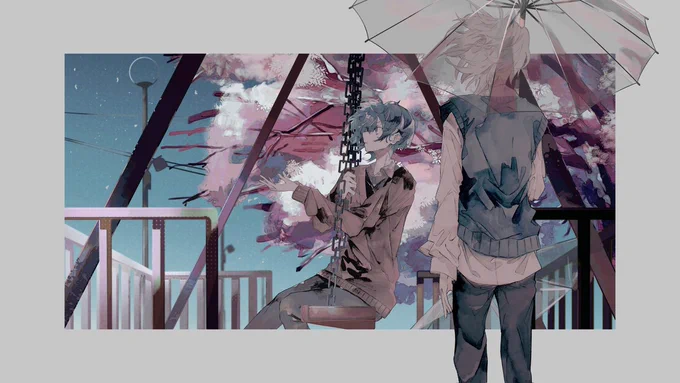 #AftertheRain #そらるの絵 #まふあーと #AftertheRain7周年 #AftertheRain結成7周年#AtR7周年 #AtR結成7周年1/8 