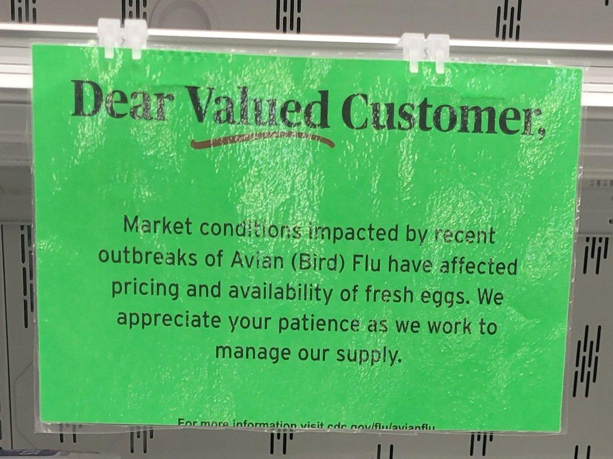 Anyone else noticing signs like this and random shortages in the grocerystores where you live?