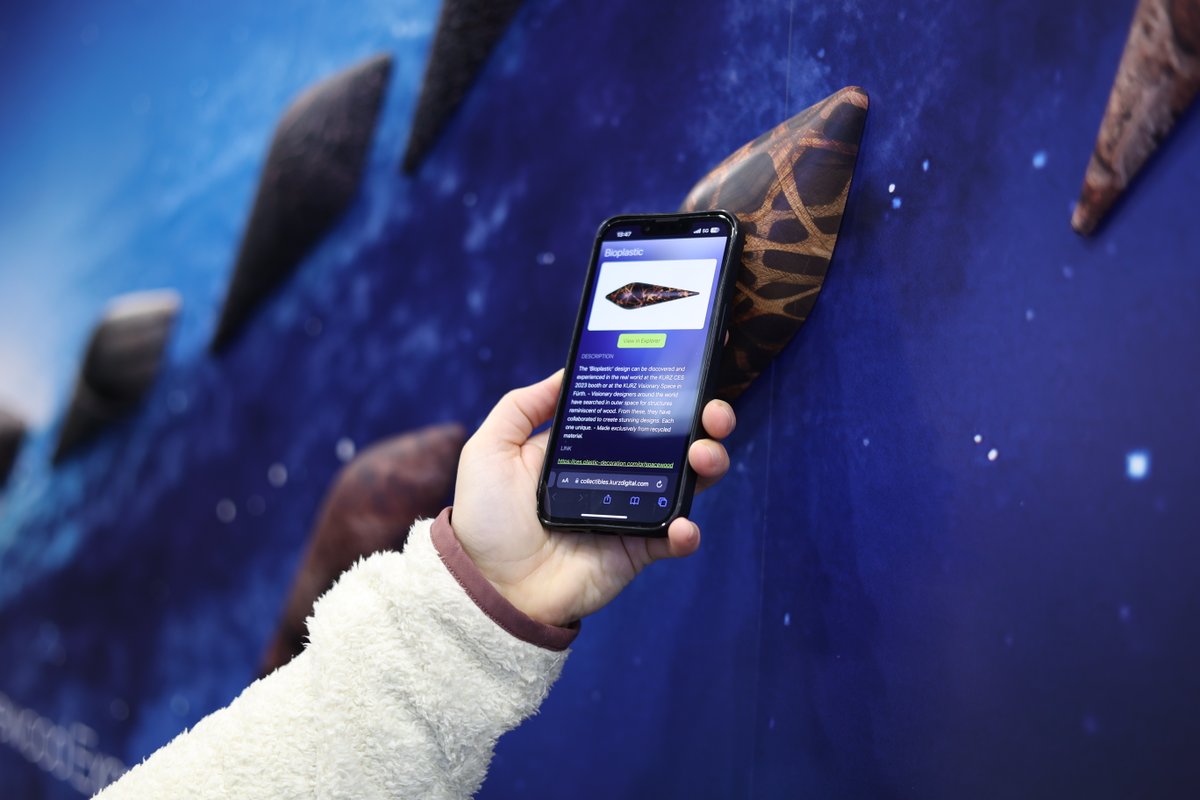 KURZUSA's tweet photo. We are having a blast presenting our products here at @CES! Check out our new examples of innovative decoration techniques at booth 4367 or on our website!

https://t.co/gr3bsWKIIR

#KURZusa #CES #LeonhardKurz #innovation #tradeshow #missioninfinity #lasvegas https://t.co/JQ9zwYXxc8