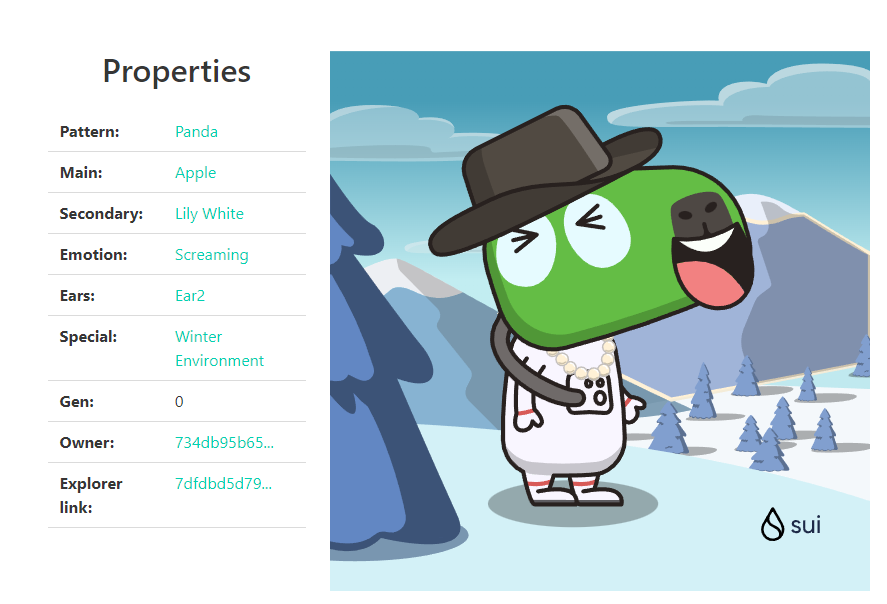 🎁 I just unboxed my Sui Holiday Capy! ❄️
This year's Christmas will be his happiest Christmas, because he spent the first time with his family, so he dressed very beautifully #CapyHolidays <a href="/SuiNetwork/">Sui</a>