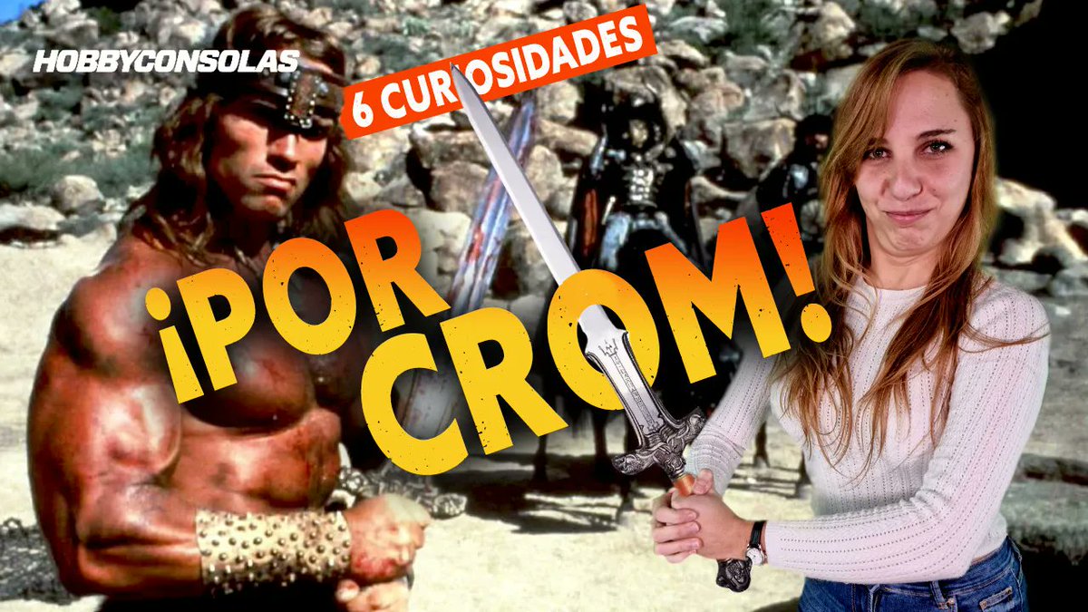 hobby_consolas's tweet photo. ¡Nuevo vídeo de Curiosidades de cine! Esta vez desvelamos los secretos del clásico de los 80 #ConanElBarbaro https://t.co/eu4hVFF5fL https://t.co/kdWWvvGG7V
