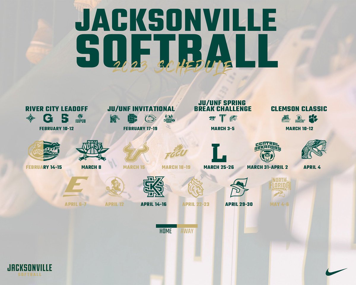 The 2023 schedule is here 🗓️🥎

#BetterTogether #RiseAbove #Phinsup🐬