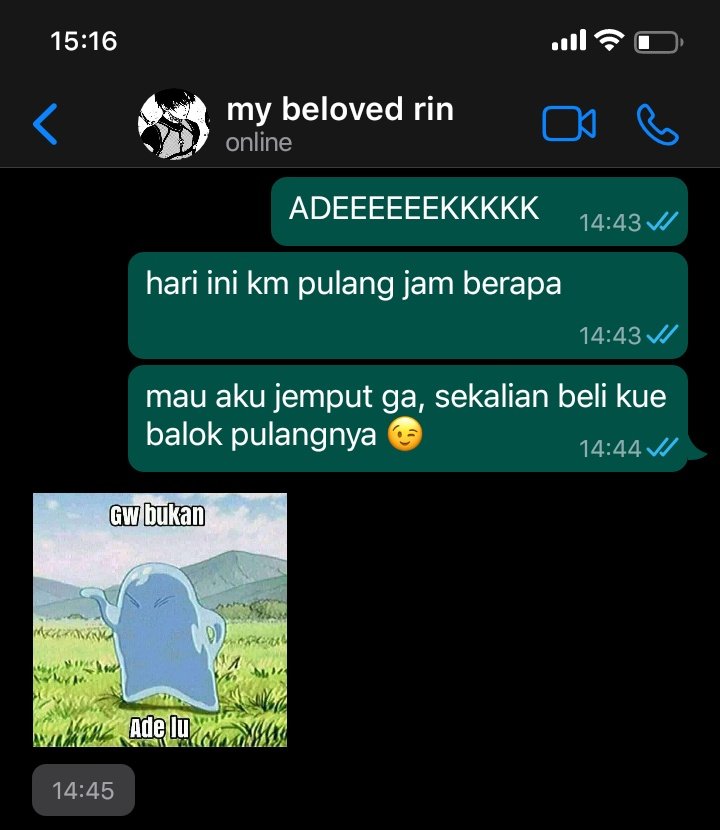 -bllk warning spoiler manga (ava) , cw // au , m/f pair rin itoshi x fem!reader 

ada yang mau baca few tweets au rin sama mbak pacar? drop @ yaa!!