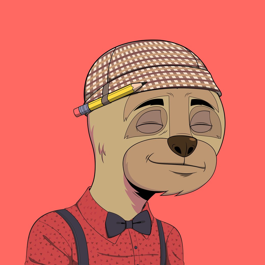 OliverShadbolt's tweet photo. Happy Slothurday 🦥 just checked @opensea… 9 sales till 0.05, another 24 till 0.06 #SlothishAF don’t miss this one #ProbablySlothing @CasualSloths https://t.co/CD8Yqj7av0