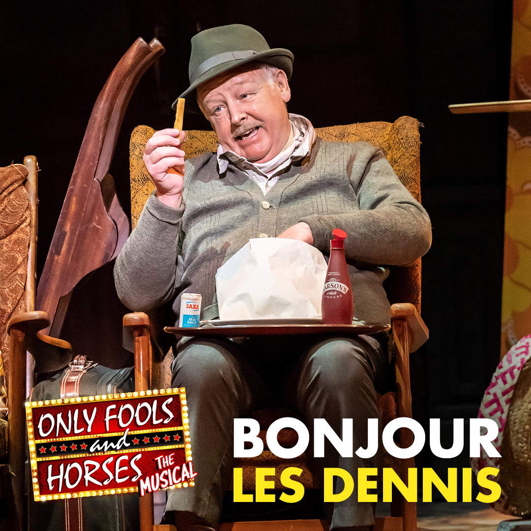 Tonight, we bid Bonjour (farewell!) to the much-loved Les Dennis, who has made us all laugh as Grandad since October! We will miss you at #OFAHMusical!