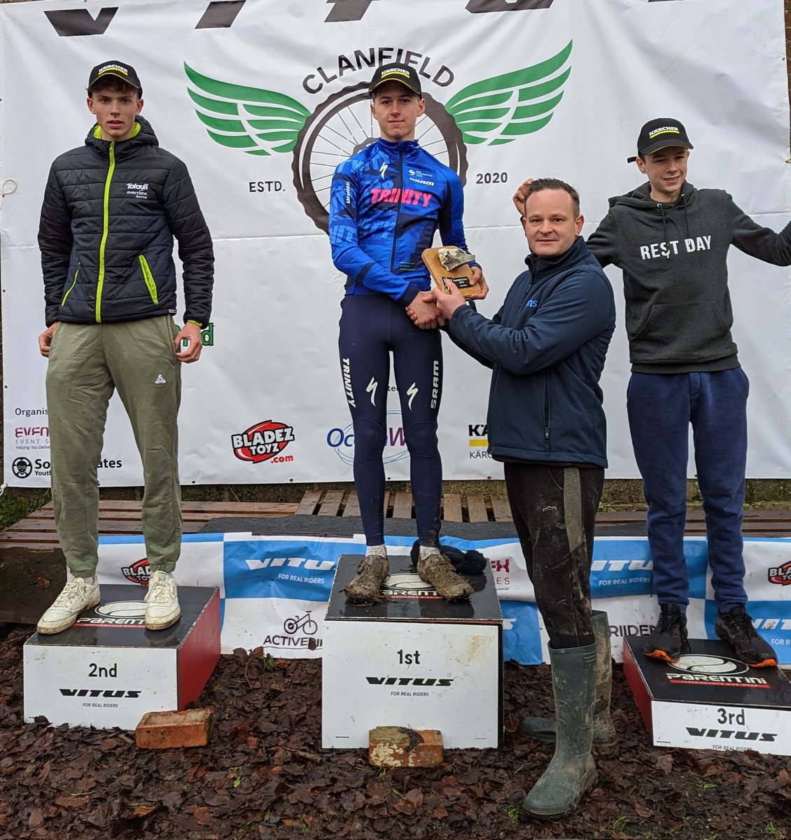 BCSouthRegion's tweet photo. Jacob Bush @TrinityRacing_ winner of the Junior UCI event @ClanfieldCx 👏👏👏 https://t.co/dDoFbW0kFY