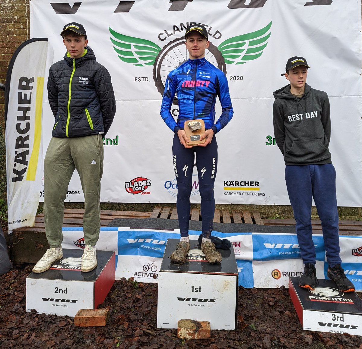 BCSouthRegion's tweet photo. Jacob Bush @TrinityRacing_ winner of the Junior UCI event @ClanfieldCx 👏👏👏 https://t.co/dDoFbW0kFY