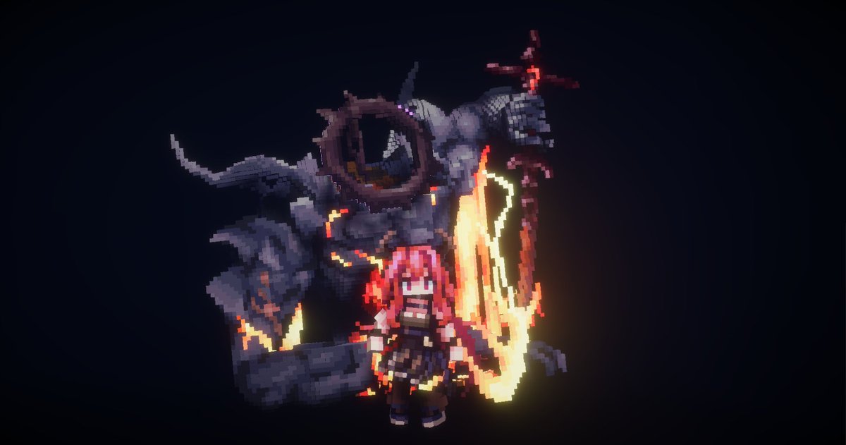YifangVoxel's tweet photo. I'm sure you'll always see our work at a greater or lesser extent
Our video features Minecraft Workshop mods
Here you can see that we used this mod to restore various characters https://t.co/Mn3qouRHa1