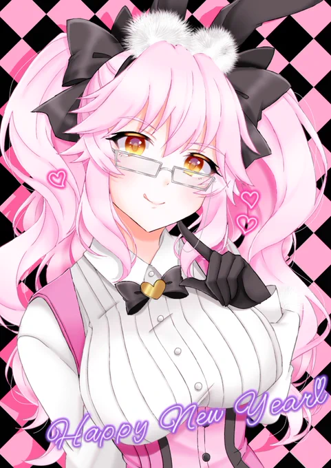 (遅ればせながら…) あけましておめでとうございます今年の描き初めはコヤンスカヤちゃんです #FGO 