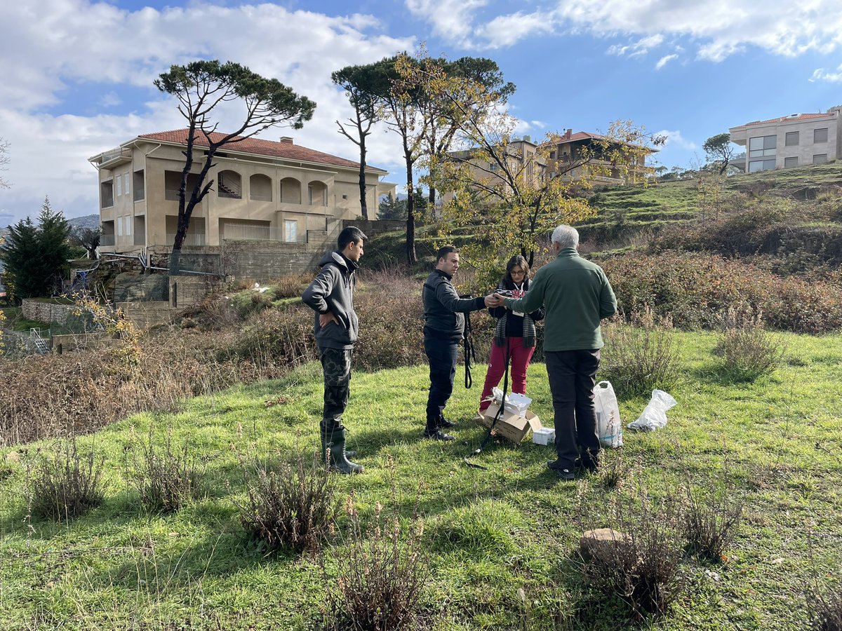 magdaboudagher's tweet photo. Sampling Year #1 is over 

@LifeplanProject Equipment transfer from natural to semi-urban site :  ✅ 
By @fs_usj @USJLiban 

Thx Carole, Tony et @MarcosSayed - 
@JouzourLoubnan 

 #Lebanon #biodiversity monitoring 

https://t.co/9Zaw8afl93 https://t.co/YBjwebV2Pz