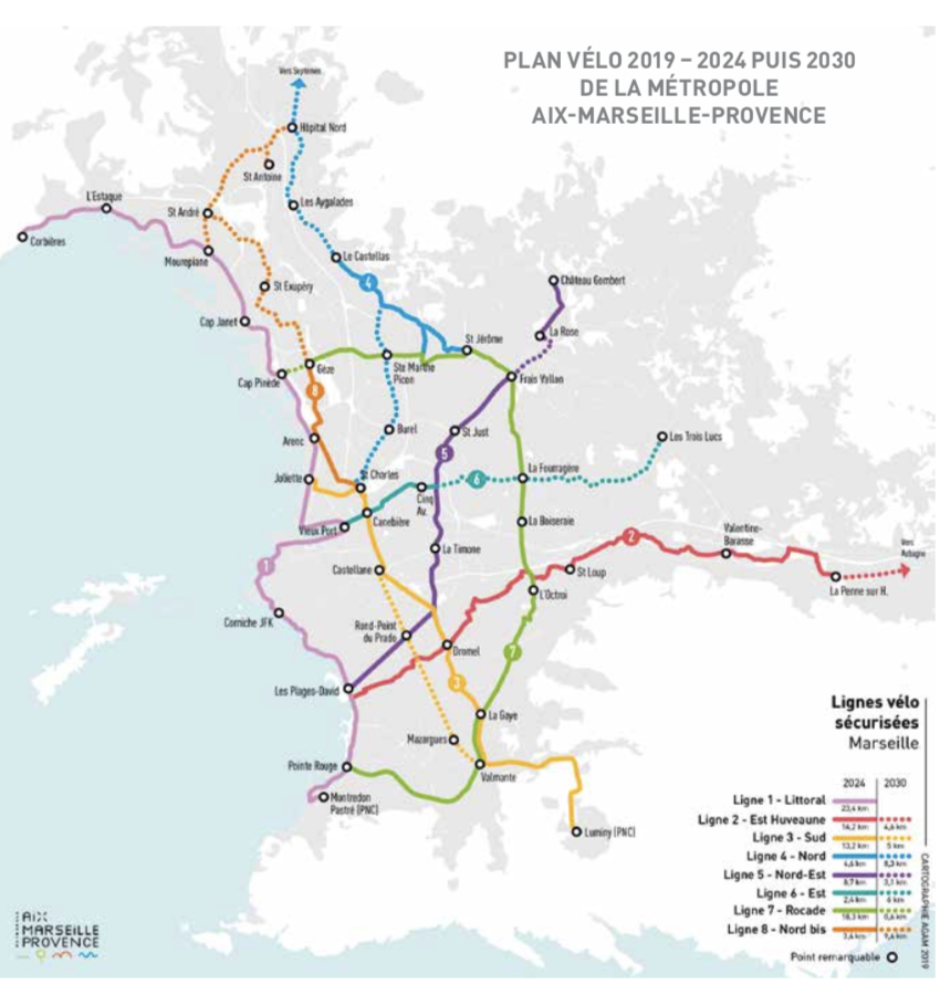 A #Marseille, on aimerait tellement que <a href="/AMPMetropole/">Métropole Aix-Marseille-Provence</a> communique sur l'avancement du #planvelo 2019-2024...
... Silence radio
🙈
