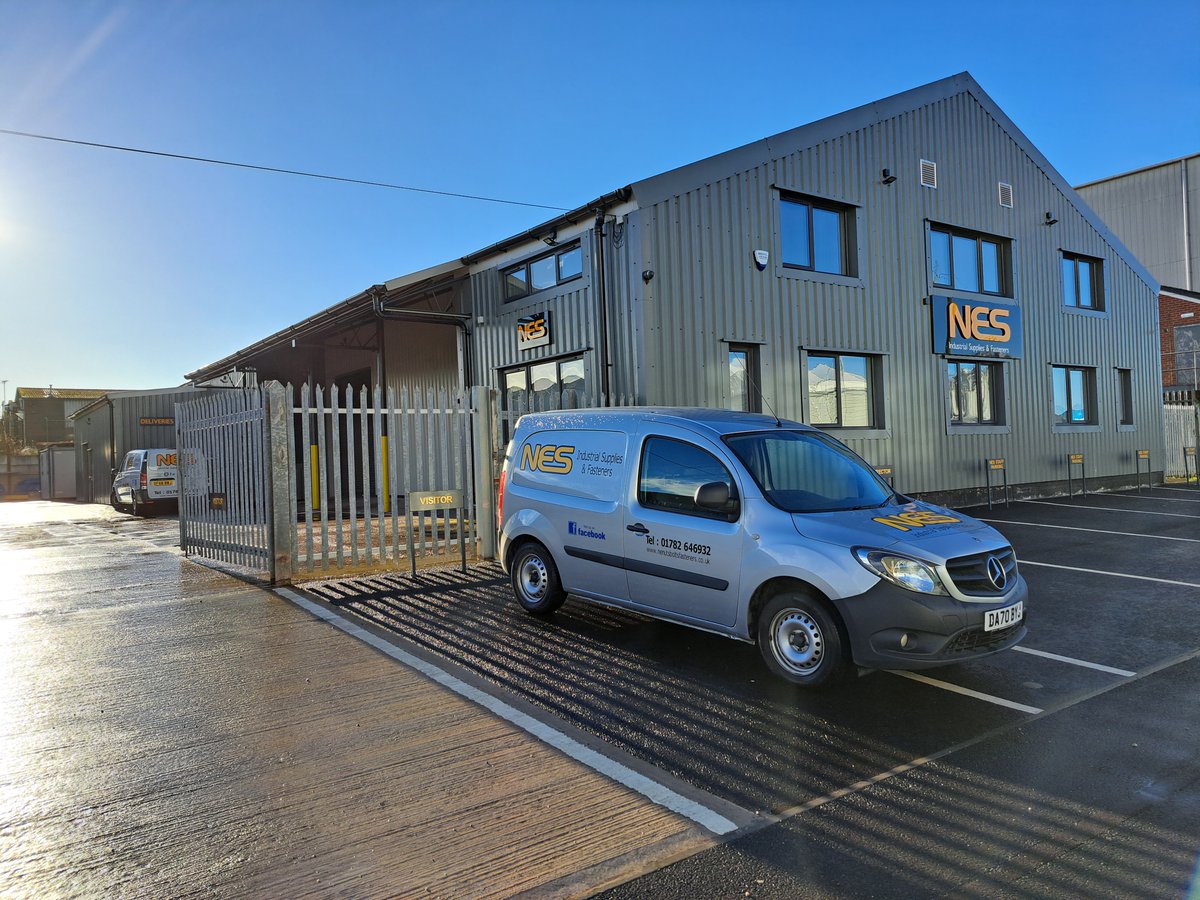 Saturday morning at NES quotes done vans washed and ready for Monday - Fresh start for 2023  -
looking for fasteners, fixings and industrial supplies then please give us a call.  ow.ly/pWIl50MkyZe