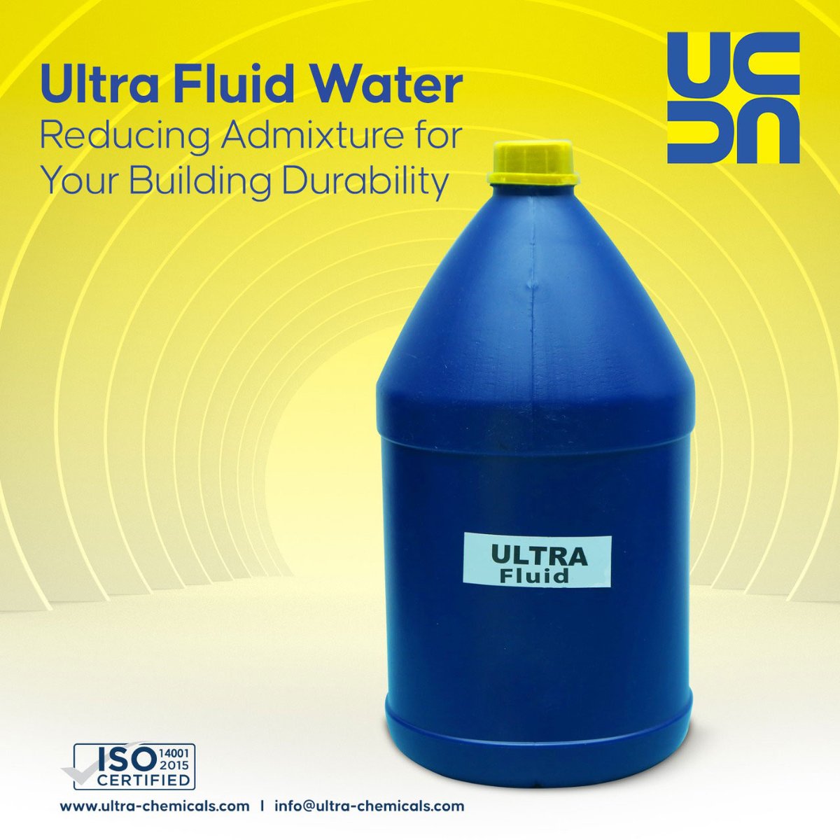 Ultra Fluid is a water-reducing and plasticizing admixture for concrete.
☎️ : 04235445668
📱 : 03214711816
#constructionchemicals #fluid #ultrafluid #power2000 #concreteadmixture #concrete #waterproofing #weatherguard #epoxygrout #wallputty #wallprimer #waterproofing #waterproof