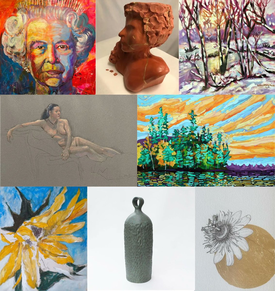 pumphouse_arts's tweet photo. Make it a point to see the Instructors' Show in our Joyner Gallery, through January 29th. The exhibition features the works of our talented instructors who will be teaching in our studio this winter. Our galleries are open from 11 am to 4 pm this weekend.
https://t.co/5cRfmY9fpr https://t.co/66Ru8YKXP0