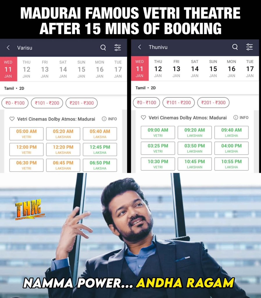 8055Ghost's tweet photo. @TrollywoodX Watha! Vyabaram Aagadha Kela Koodhi #Ashit ๐คก
๐ #Thunivu Movie Kunivu ๐ฉ https://t.co/Tc7cMNH9A2