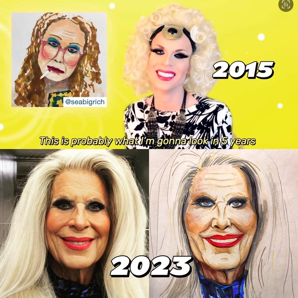 fouraffine's tweet photo. 8 years later, there she is.
Aged so well.
Our amiable mom gold teeth.
@katya_zamo 

Yours dearest daughter,
Olga Borisovna Vlagalisha

#Katya #welovekatya #momsgoldteeth https://t.co/XeAdOmXUuX