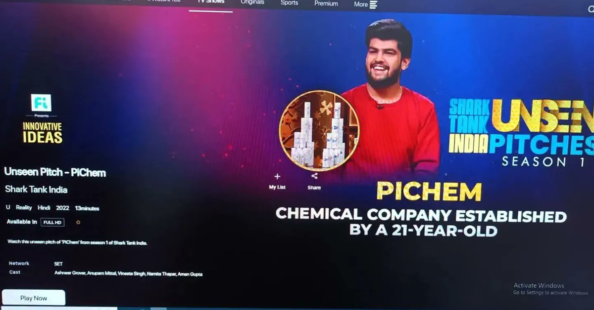 magicalpichem's tweet photo. Great learning and wholesome experience to be a part of shark tank india season 1 

Watch the full episode Sony LIV by clicking on the link:

https://t.co/sVBKGAcPAM

Keep supporting us everyone ✨

 @Ashneer_Grover
@AnupamMittal @peyushbansal @amangupta0303 @namitathapar https://t.co/6y40J0LZAd