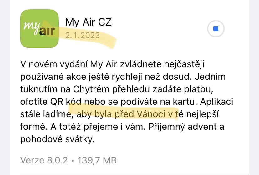 kremik's tweet photo. Tak s přípravou na další Vánoce je potřeba začít co nejdříve 😀😀😀 @Air_Bank https://t.co/aqG1KwM3Oh