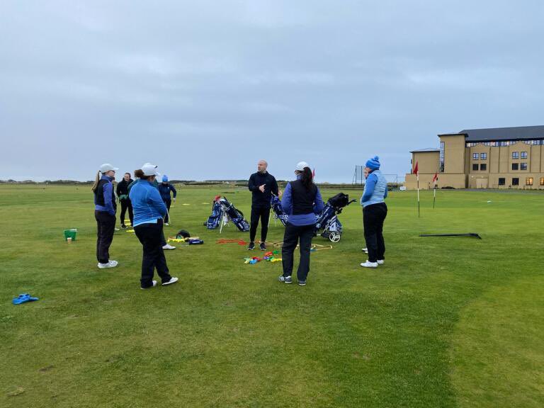 Great morning spent with @ScottishGolf Women’s Performance Squad 🏌️‍♀️ in St Andrews #homeofgolf as we prepare for the 2023 season. 

Pleasure working alongside @Kathrynimrie1 @GillianPaton4 @PgaRachel