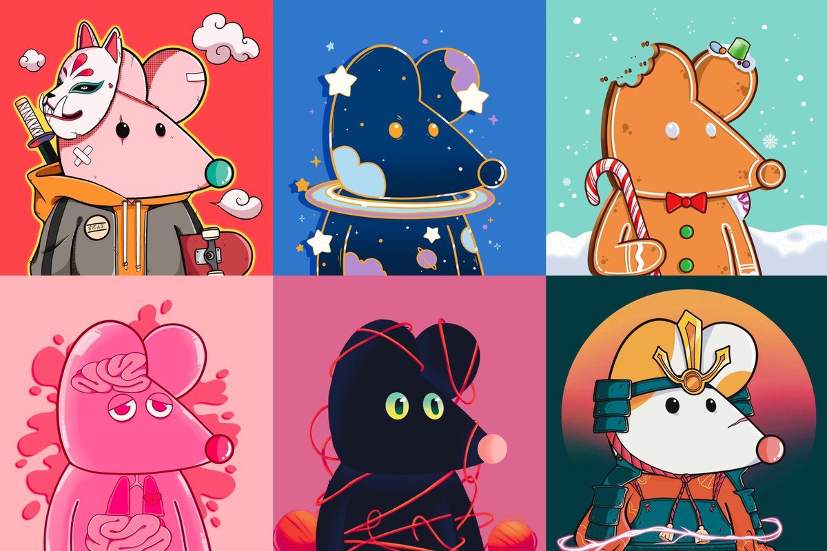 Sloppy Mouse 🐭💖

Still available! ✨💖
Visit them here opensea.io/collection/slo…

#NFT #NFTCommunity #NFTCollector #NFTs