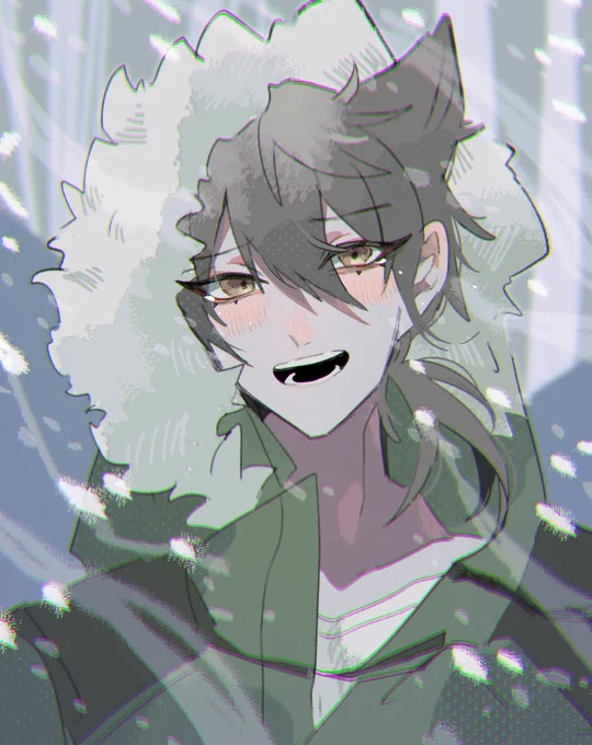 #絵ガク 雪山 