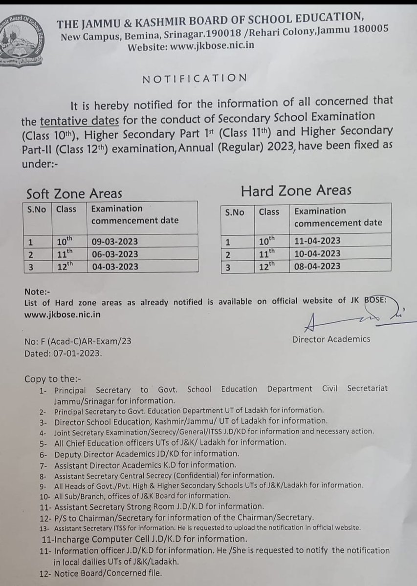 MohdHaris81's tweet image. Exam date for class #10thboard 
#11thclass 
#12th