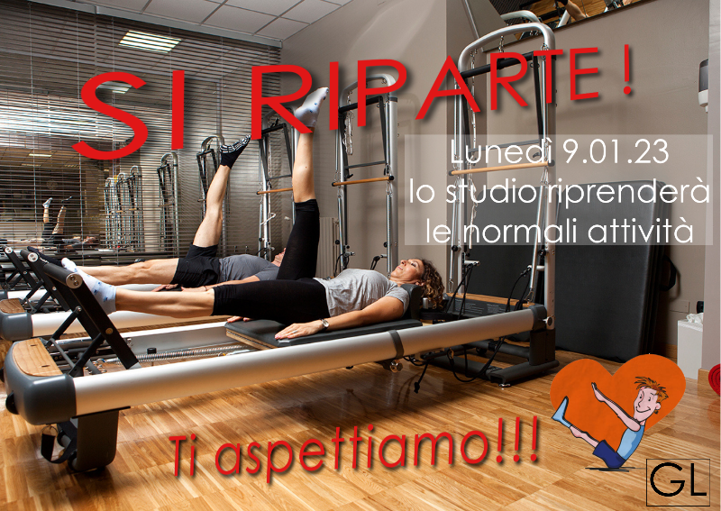 GLpilates's tweet photo. Riapertura nuovo Anno - https://t.co/8dV6qg07Ka https://t.co/bTNRZQICOS