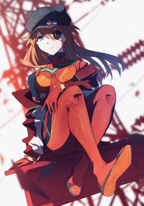 お待たせしました...アスカ完成です!#イラスト #エヴァンゲリオン#アスカ #Evangelion 