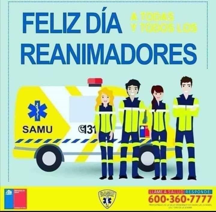 carlitadiazp's tweet photo. Un especial y cariñoso saludo a todos los reanimadores SAMU a nivel nacional, y en especial a quienes se desempeñan en esta hermosa labor en mi querido #samureloncavi. Un abrazo y mi máxima admiración a cada uno de ustedes! @SSDelReloncavi https://t.co/68w4qWuxMa