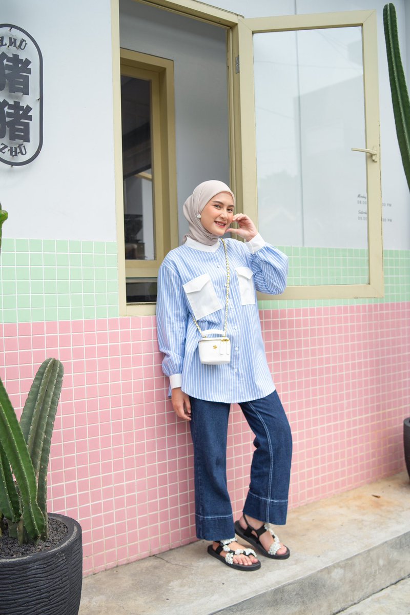 threadshopee's tweet image. Kemeja Stripes Katun Wanita Oversize

✨ shope.ee/6f8b9WQyRt ✨