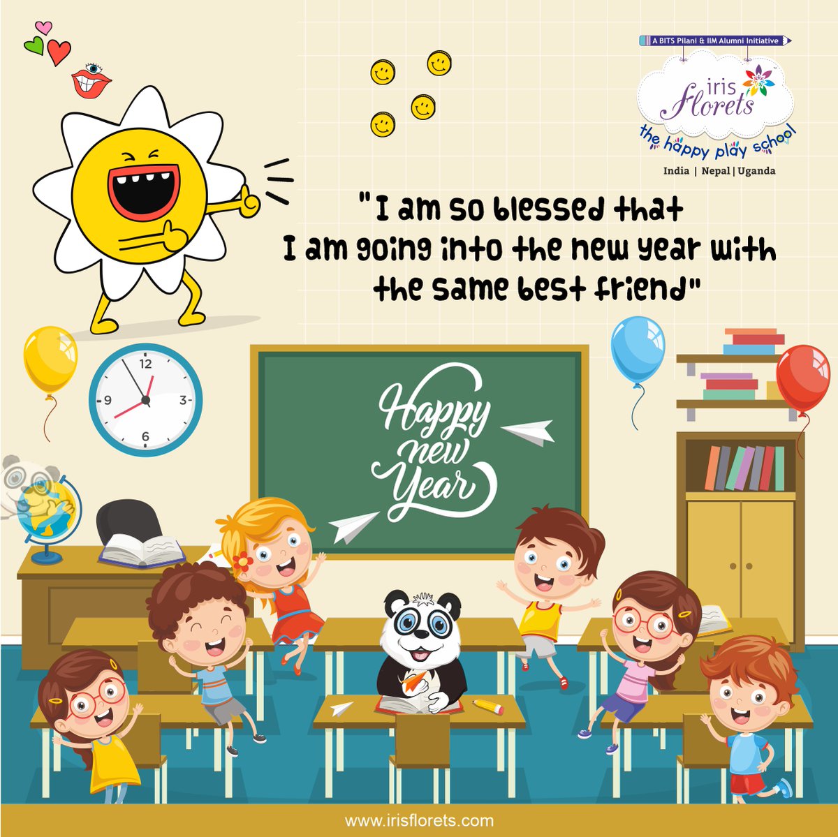 IrisEducare's tweet photo. "I am so blessed that I am going into the new year with the same best friend" - Tag Your best friend 😁 

#playschoolinhyderabad #bestplayschoolinhyderabad #hyderabadplayschools #bestpreschoolofhyderabad #bestpreschoolnearme #admissionopennow #admissionopen2023 https://t.co/SXQGyUhOH0