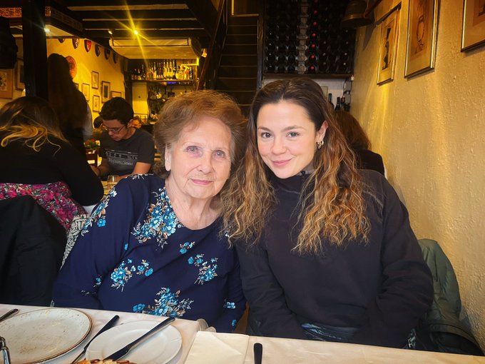 Me and my nan, who had been telling me she&rsquo;s 89 for at least three years. https://t.co/DtYfk0Cu4k<a href="/tag/bidenharris2020"class="tags"><span>#bidenharris2020</span></a>